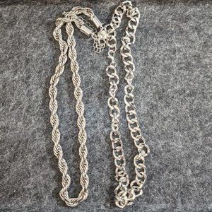 Simple Chunky Chain Necklace Bundle